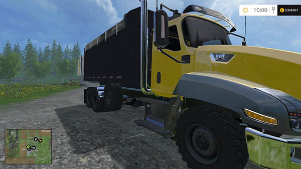 CAT T660 Tri Axle Dump v 1.0