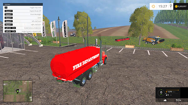 FIRE FUEL TRUCK v 1.0 