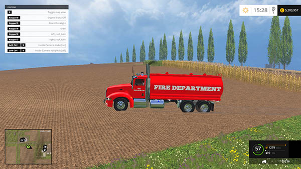 FIRE FUEL TRUCK v 1.0 