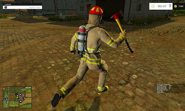 Firefighter placeable 001