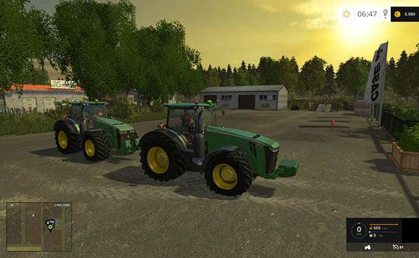 John Deere 8370R Wheels Shader v 2.0