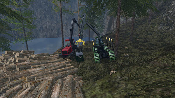 Mobile 800L diesel tank for the forest v 1.0