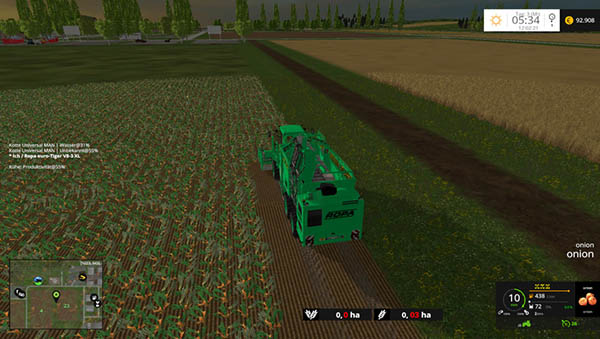 Multi-fruit production map v 2.0