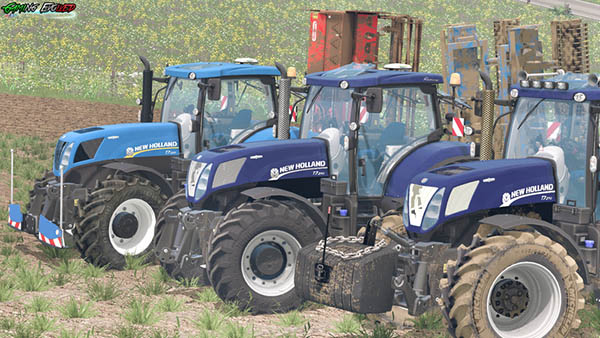 New Holland T7 Series T7.220 250 270 Wheelshader v 1.0 Alpha