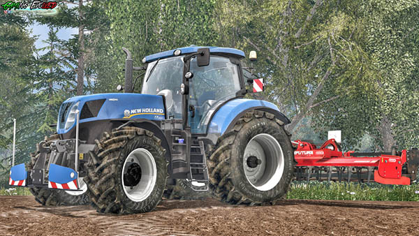 New Holland T7 Series T7.220 250 270 Wheelshader v 1.0 Alpha