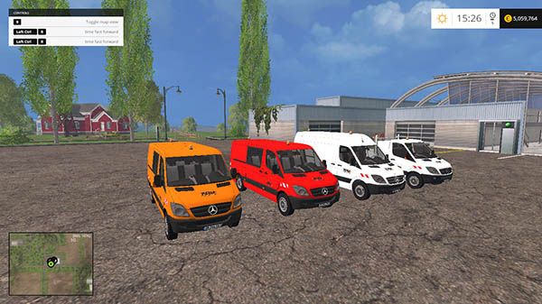 Pack Mercedes-Benz Spinter v 1.0