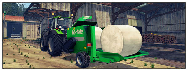 Pack Straw Blower McHale c360 C460 v 1.0 