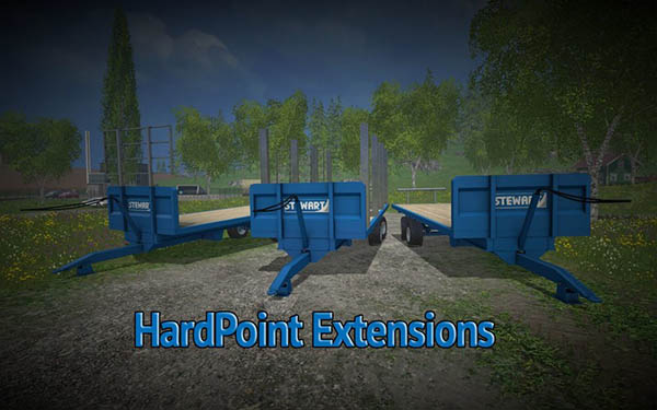 Stewart 15ft Bale Trailer v 1.0 UAL
