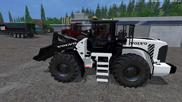 Wheelloders White Volvo 180F v 3.0