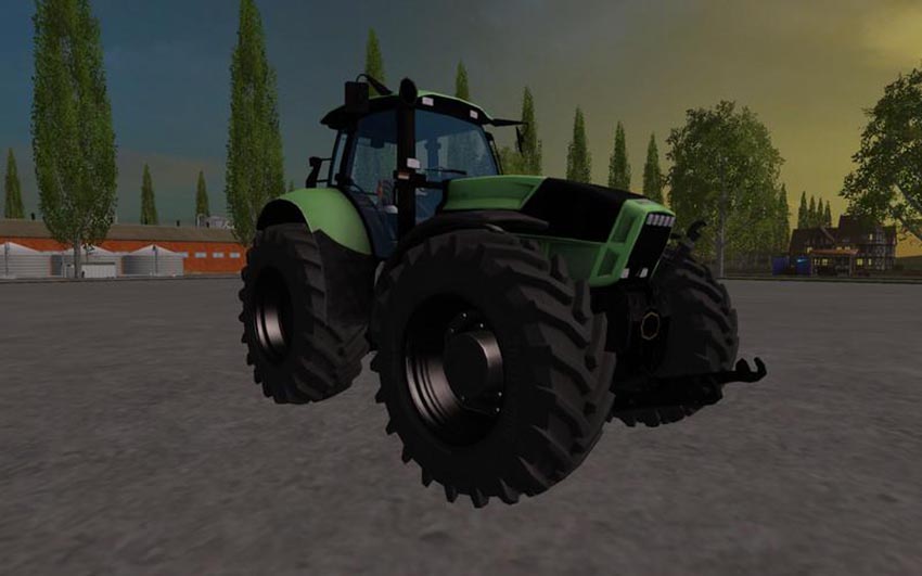 Deutz Agrotron X720 black wheels v 1.1