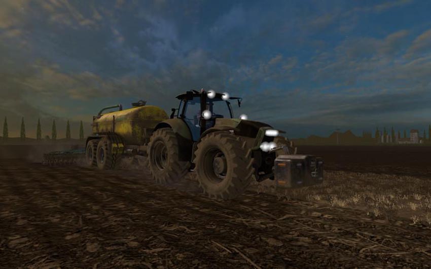 Deutz Agrotron X720 black wheels v 1.1