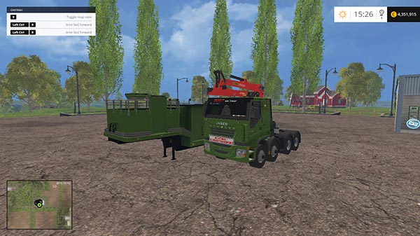 Iveco stralis wood chippers v 1.0