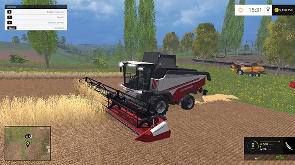 Rostselmash RSM-161 Agroleader v 1.0