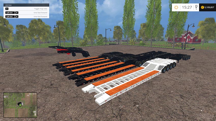Fontaine Lowboys 11 mods v 1.0