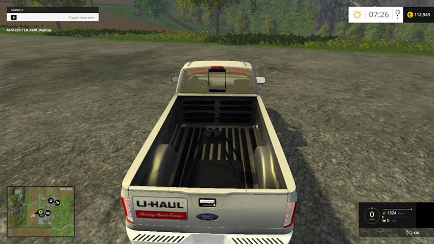 Ford F-250 Single Cab U-Haul Edit v 1.0