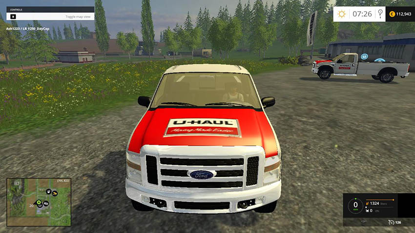 Ford F-250 Single Cab U-Haul Edit v 1.0