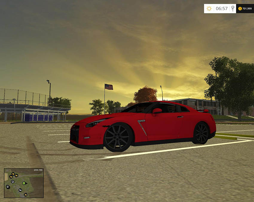 2015 Nissan Gtr Black Edition v 1.0