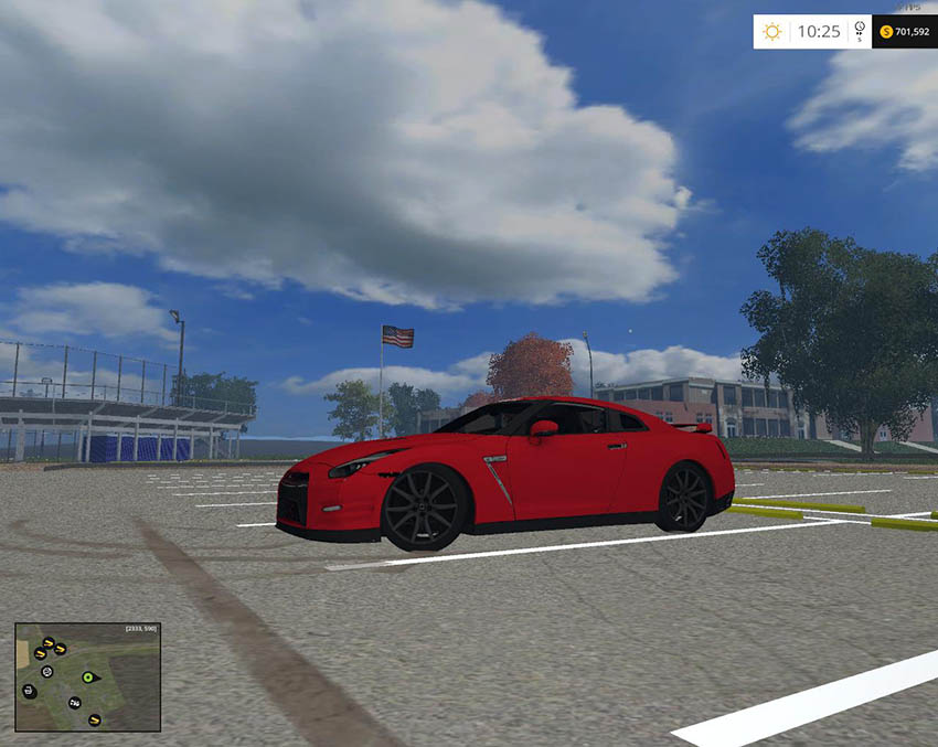 2015 Nissan Gtr Black Edition v 1.0