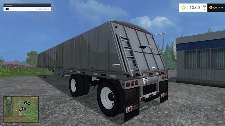 Dakota 48ft Spread Axle Trailer v 1.0