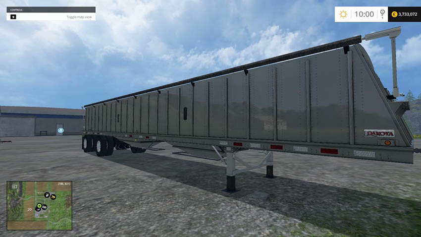 Dakota 48ft Spread Axle Trailer v 1.0
