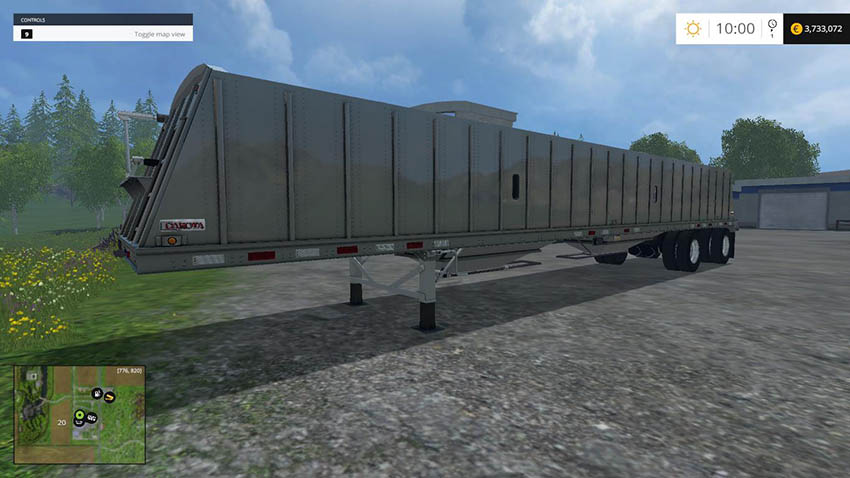 Dakota 48ft Spread Axle Trailer v 1.0