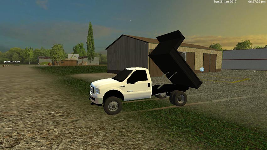2005 Ford F-250 Single Cab Dump and Utility v 1.0