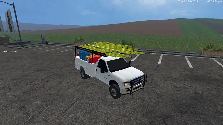 2005 Ford F-250 Single Cab Dump and Utility v 1.0