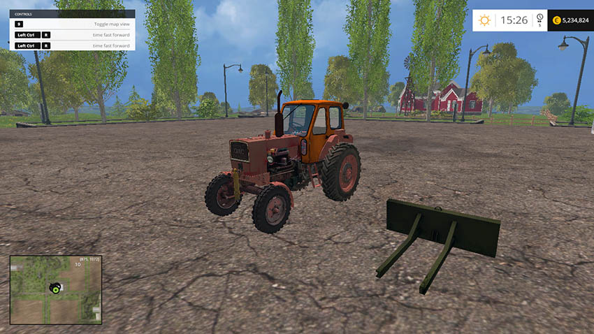 UMZ 6 with a blade V 1.0