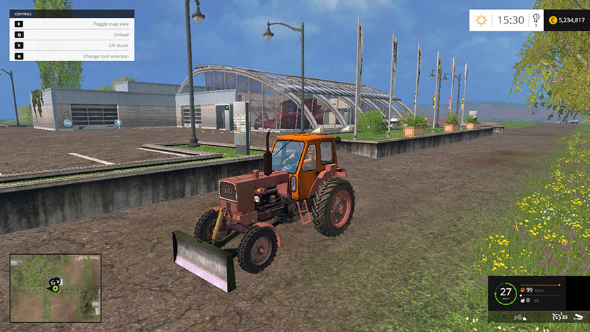 UMZ 6 with a blade V 1.0