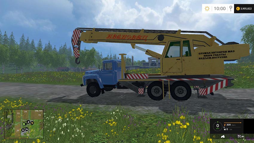 Kran ZIL 133 Ivanovec v 1.0