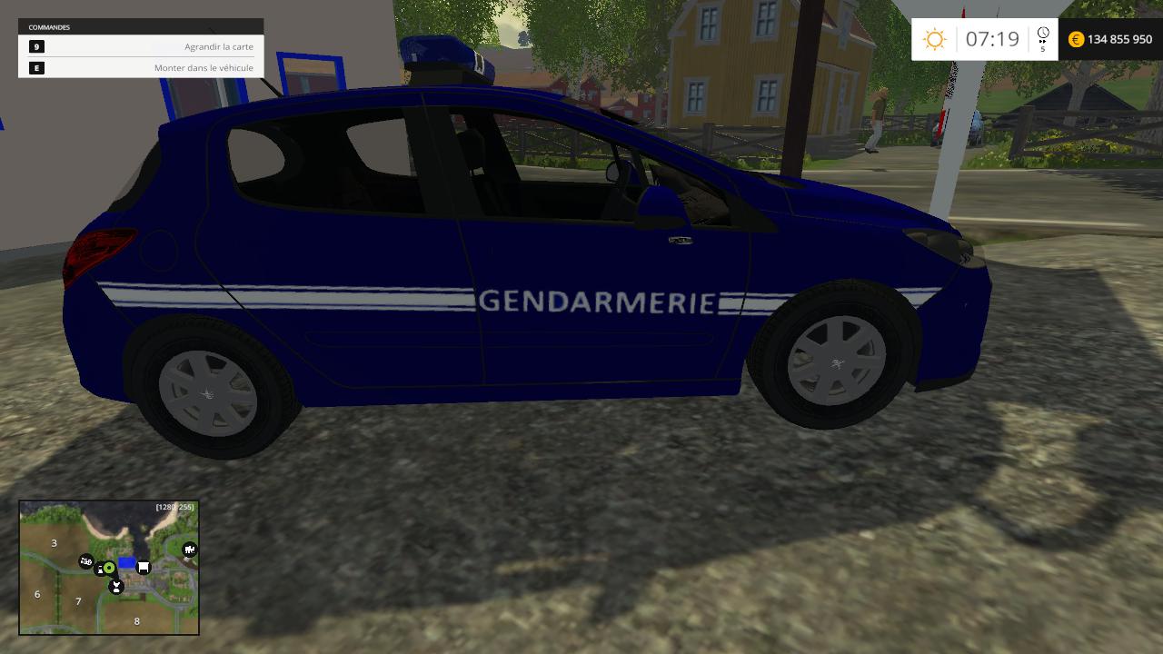 Peugeot 308 Gendarmerie By CYRIL854