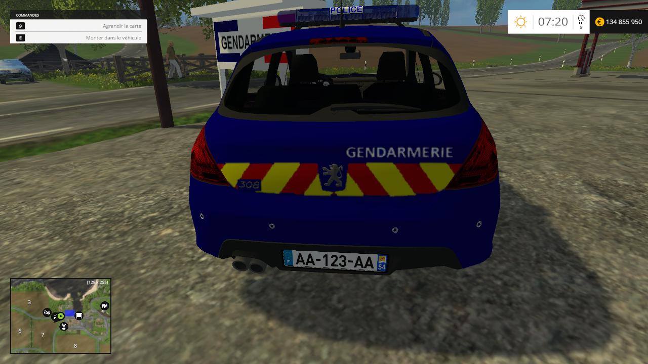 Peugeot 308 Gendarmerie By CYRIL854