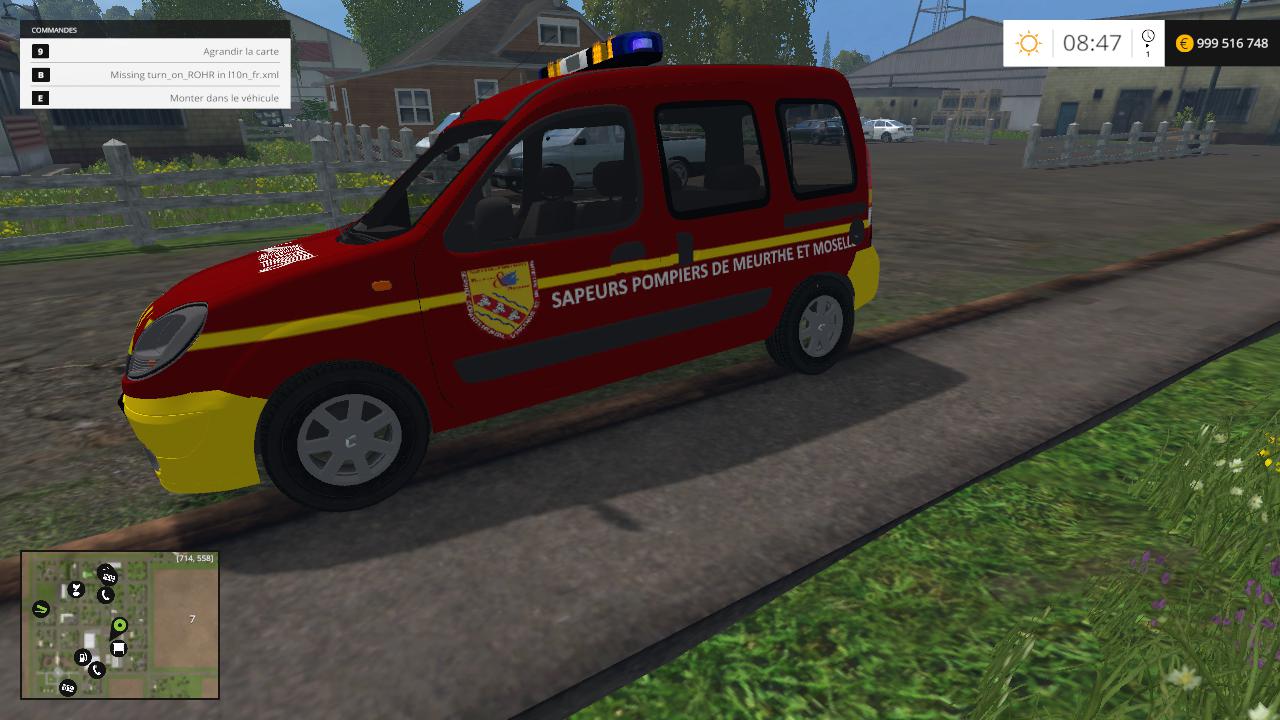 Vl Renault Kango reskin Sdis54 v1.0